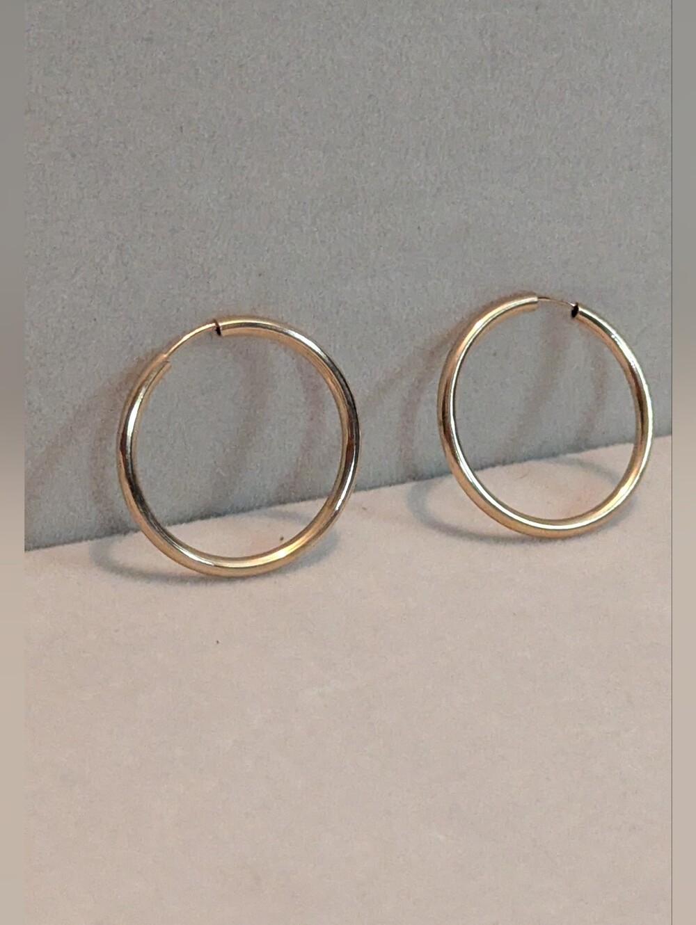 1.25" 18kt Gold Filled Hoop Earrings - W072126-02